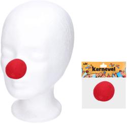 KARNEVAL Nos klauna pěnový (karnevalový doplněk)