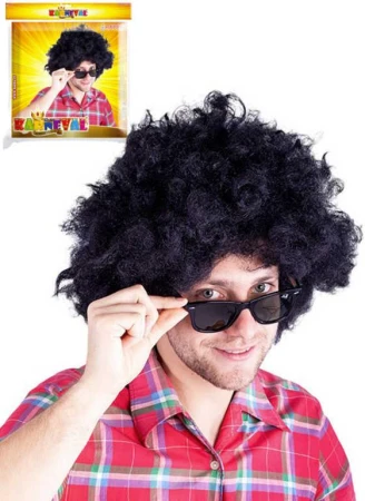 KARNEVAL Paruka AFRO dospělá (karnevalový doplněk) KARNEVAL Paruka AFRO dospělá (karnevalový doplněk)