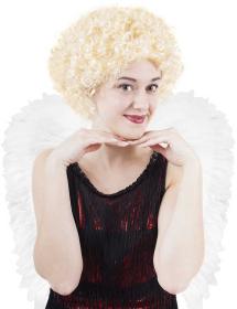 KARNEVAL Paruka Anděl krátká blond (karnevalový doplněk)