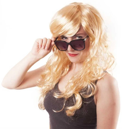 KARNEVAL Paruka blond dospělá (karnevalový doplněk) KARNEVAL Paruka blond dospělá (karnevalový doplněk)
