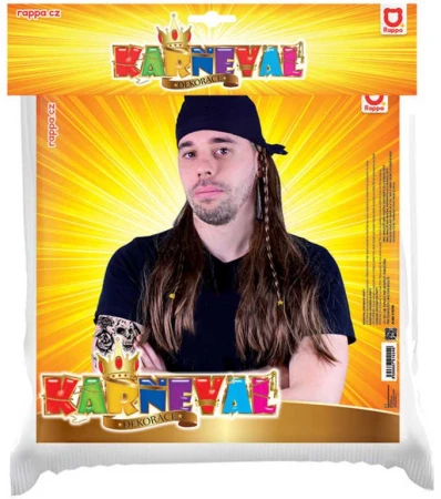 KARNEVAL Paruka pirát (karnevalový doplněk)