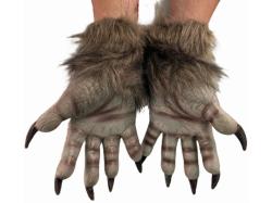 KARNEVAL Rukavice čert s drápy doplněk
