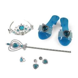 KARNEVAL Sada princezna se střevíčky modrá KARNEVAL Sada princezna se střevíčky modrá