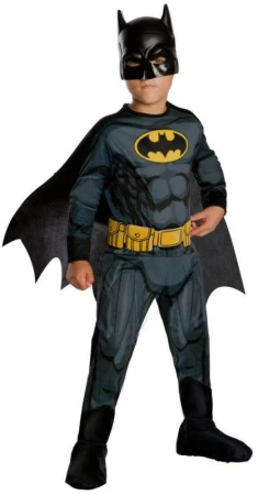 KARNEVAL Šaty Batman s maskou vel. M (5-7 rokov) KOSTÝM KARNEVAL Šaty Batman s maskou vel. M (5-7 rokov) KOSTÝM