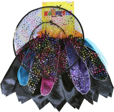 KARNEVAL Šaty čarodějnice halloween sukýnka tutu + klobouk KOSTÝM