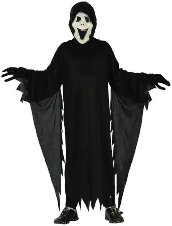 KARNEVAL Šaty démon vel.S (110-120 cm) 4-6 let KOSTÝM