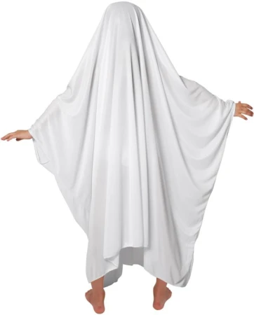 KARNEVAL Šaty Duch (104-136cm) 3-7 let KOSTÝM