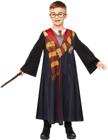 KARNEVAL Šaty Harry Potter DLX vel. S (114-116cm) 4-6 let KOSTÝM KARNEVAL Šaty Harry Potter DLX vel. S (114-116cm) 4-6 let KOSTÝM