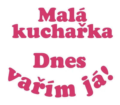 KARNEVAL Šaty Kuchařka (110-150cm) 4-10 let set s náčiním KOSTÝM
