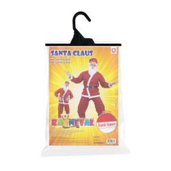 KARNEVAL Šaty oblek Santa Claus - bez vousů pro dospělé