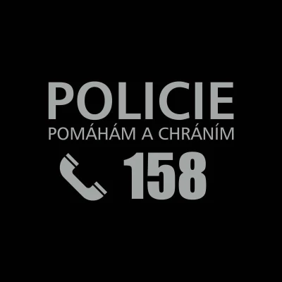 KARNEVAL Šaty policista s čepicí CZ vel.S (110-116cm) 4-6 let KOSTÝM
