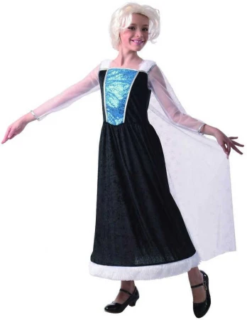 KARNEVAL Šaty Princezna vel.M (120-130cm) 5-9 let KOSTÝM