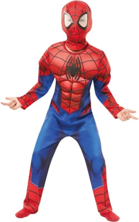 KARNEVAL Šaty Spiderman vel. M (110-116cm) 5-6 rokov KOSTÝM KARNEVAL Šaty Spiderman vel. M (110-116cm) 5-6 rokov KOSTÝM