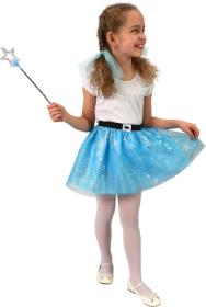 KARNEVAL Šaty sukně tutu zimní princezna s vločkami 3-7 let KOSTÝM