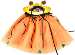 KARNEVAL Šaty Tutu sukně s čelenkou Halloween KOSTÝM