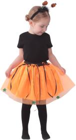 KARNEVAL Šaty Tutu sukně s čelenkou Halloween KOSTÝM
