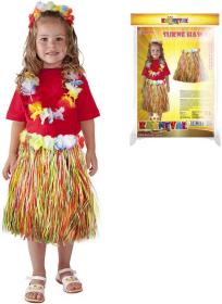 KARNEVAL Sukně Hawaii dětská 45cm (104-150cm) 3-10 let KOSTÝM