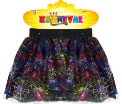 KARNEVAL Sukně TUTU s pavučinami čarodějnická (3-7 let) KOSTÝM