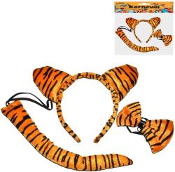 KARNEVAL Tygřík set čelenka s doplňky (karnevalový doplněk)