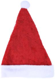 KARNEVAL Vánoční čepice 45cm plyšová (karnevalový doplněk)