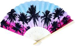 KARNEVAL Vějíř papírový HAWAII (karnevalový doplněk)