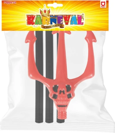 KARNEVAL Vidle čerta 104cm skládací (karnevalový doplněk)