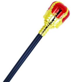 KARNEVAL Žezlo královské plast (karnevalový doplněk)