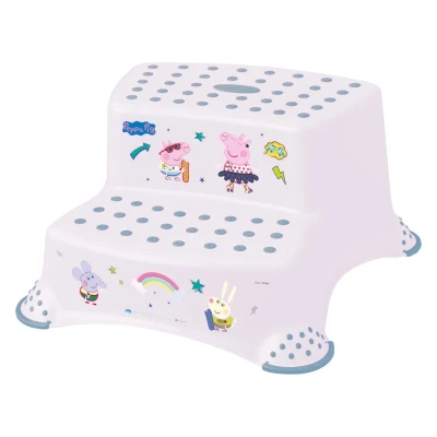 Keeeper Dvojstupínek k WC/umyvadlu Peppa Bílá