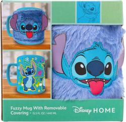 Keramický hrnek 440 ml s plyšovým návlekem postavičky Lilo Stitch