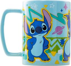 Keramický hrnek 440 ml s plyšovým návlekem postavičky Lilo Stitch