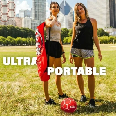 KICKIT Hra Football Tennis Game set síť s míčem a pumpičkou