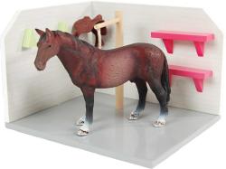 Kids globe Mycí box pro koně 1:24 DŘEVĚNÁ (stavebnice)