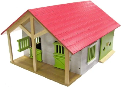 Kids globe Stáj pro koně s dílnou 1:24 DŘEVĚNÁ (stavebnice) Kids globe Stáj pro koně s dílnou 1:24 DŘEVĚNÁ (stavebnice)