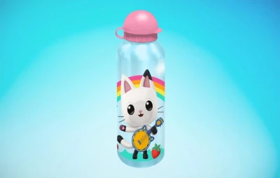 Kids Licensing Láhev na vodu 500 ml Gabby[39]s Dollhouse (modrá)