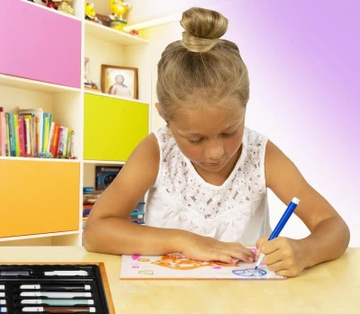 Kids World Kreativní sada MISTR MALÍŘ 150 ks