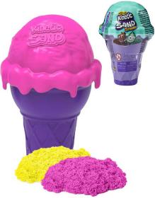 Kinetic Sand Zmrzlinový kornout tekutý písek voňavý 2 barvy Kinetic Sand Zmrzlinový kornout tekutý písek voňavý 2 barvy