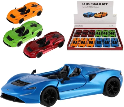 KINSMART Auto 1:36 McLaren Elva kov PB 13cm 4 barvy KINSMART Auto 1:36 McLaren Elva kov PB 13cm 4 barvy