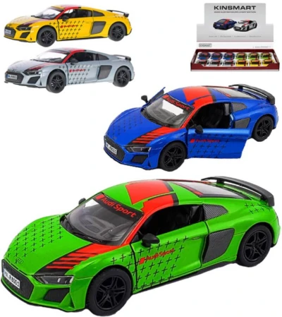 Kinsmart Auto model Audi R8 Coupe (Livery Edition) kov PB 13cm 4 barvy Kinsmart Auto model Audi R8 Coupe (Livery Edition) kov PB 13cm 4 barvy