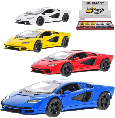 Kinsmart Auto model Lamborghini Countach LPI 800-4 kov PB 13cm 4 barvy Kinsmart Auto model Lamborghini Countach LPI 800-4 kov PB 13cm 4 barvy