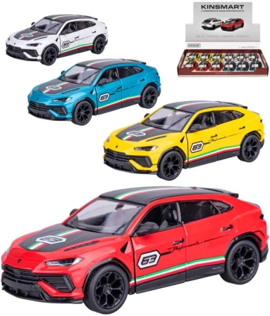 Kinsmart Auto model Lamborghini Urus Performante kov PB 13cm 4 barvy Kinsmart Auto model Lamborghini Urus Performante kov PB 13cm 4 barvy