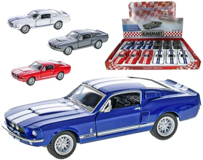 Kinsmart Auto retro Ford Shelby GT500 1967 kov PB 13cm 4 barvy Kinsmart Auto retro Ford Shelby GT500 1967 kov PB 13cm 4 barvy