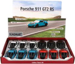 Kinsmart Auto sportovní 1:36 Porsche 911 GT2 RS kov PB 13cm 4 barvy