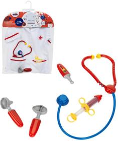 Klein Doktorský set plášť + dětské lékařské potřeby malý zdravotník Klein Doktorský set plášť + dětské lékařské potřeby malý zdravotník