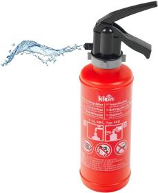 Klein Hasičský kufřík set hasicí přístroj s doplňky 6ks na baterie LED Světlo