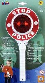 Klein Plácačka policejní 23cm zastavovací terčík na baterie plast Světlo Klein Plácačka policejní 23cm zastavovací terčík na baterie plast Světlo