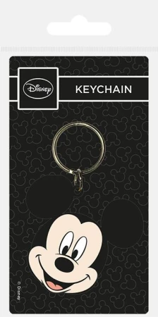 Klíčenka dětská Disney myšák Mickey Mouse 6cm přívěsek na klíče guma