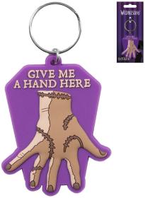 Klíčenka dětská gumová Věc (Wednesday) přívěsek na klíče Klíčenka dětská gumová Věc (Wednesday) přívěsek na klíče