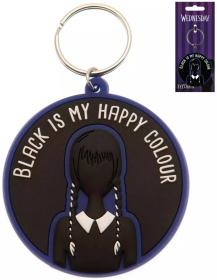 Klíčenka dětská gumová Wednesday přívěsek na klíče Klíčenka dětská gumová Wednesday přívěsek na klíče