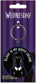 Klíčenka dětská gumová Wednesday přívěsek na klíče