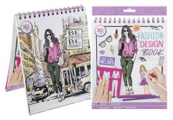 Kniha Módní návrhář Kreativní set modní design návrhářka Kniha Módní návrhář Kreativní set modní design návrhářka